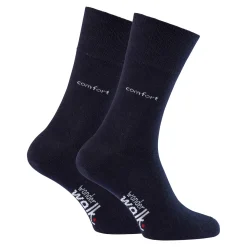 Komfort-Socken, 2 Paar marine