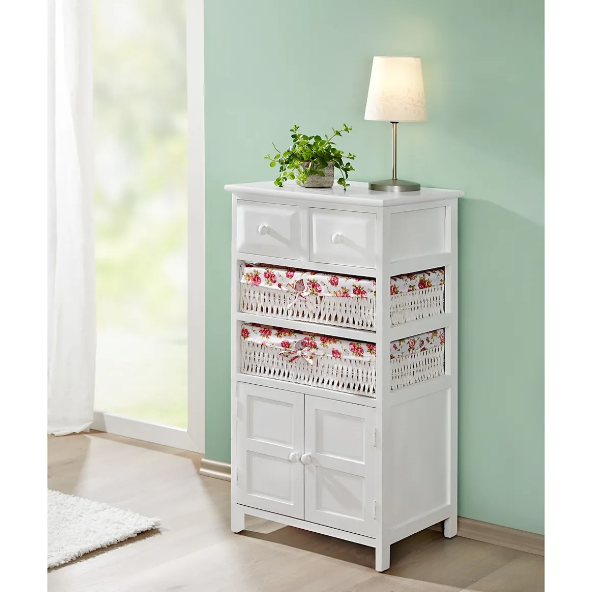 Kommode „Romantik“ weiß