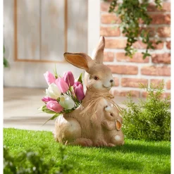 Kunstblume "Tulpen im Topf"