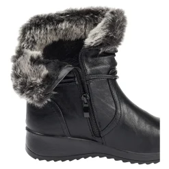 Kurzstiefelette "Hilde" schwarz