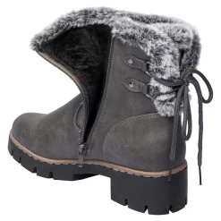 Kuschel-Boot „Beate“ grau