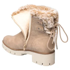 Kuschel-Boot „Beate“ taupe