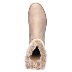 Kuschel-Boot „Beate“ taupe