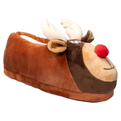 Kuschelhausschuh „Rentier“