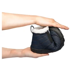 Kuschel-Kurzstiefelette „Flexi“ marine