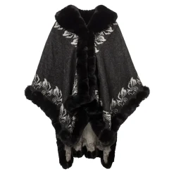 Kuschel-Poncho „Elegant“