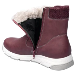 Kuschelstiefel „Flora“ bordeaux