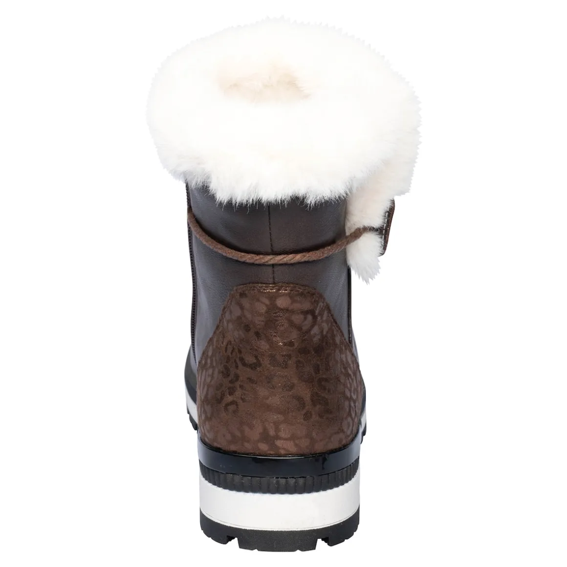 Kuschelstiefel "Katharina" mit Wolle braun