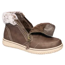 Kuschel-Stiefelette „Carmen“ schoko