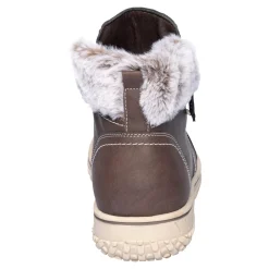 Kuschel-Stiefelette „Carmen“ schoko