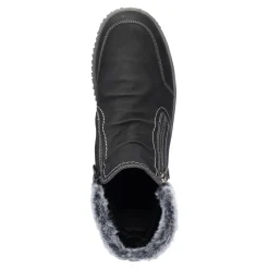 Kuschel-Stiefelette „Carmen“ schwarz