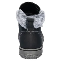 Kuschel-Stiefelette „Carmen“ schwarz