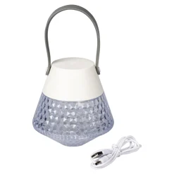 LED-Akku-Outdoor-Tischlampe