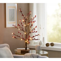 LED-Baum „Vereiste Beeren“