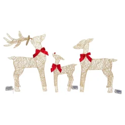 LED-Dekofigur "Rentierfamilie"