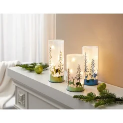 LED-Dekoglas 17,5 cm