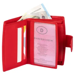 Lederbörse „Barbara“ rot