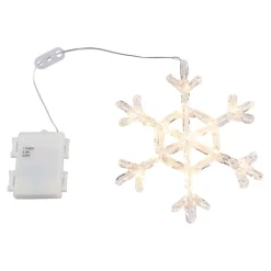 LED-Hänger, 1 Stück Schneeflocke