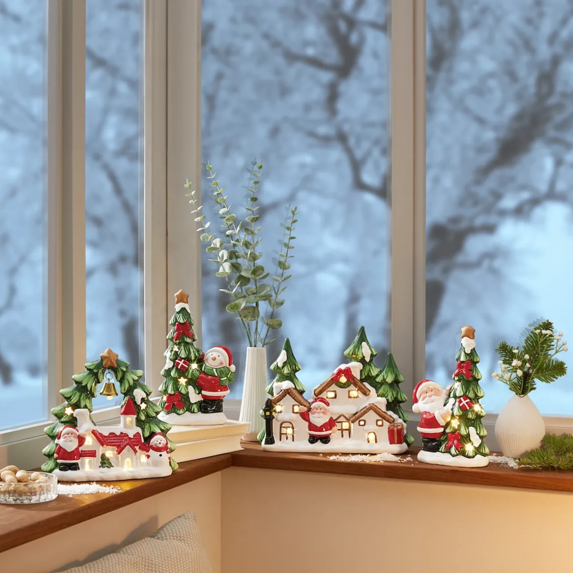 LED-Keramikfigur „Kirchen-Glocke“