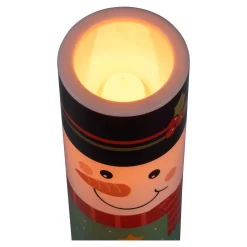 LED-Kerze Schneemann