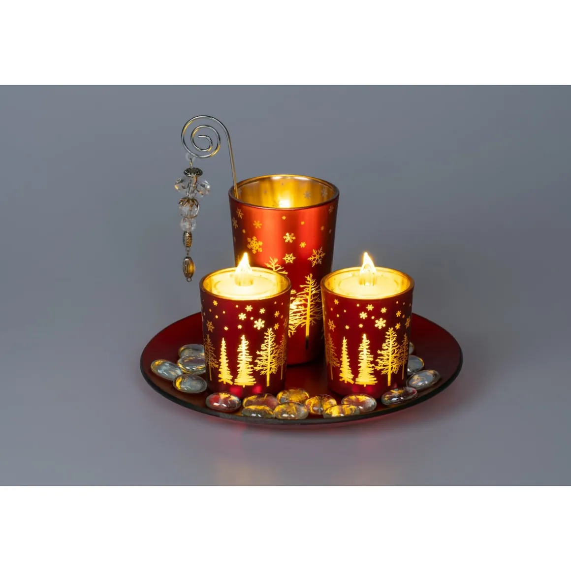 LED-Kerzen „Gala“, 3 Stück