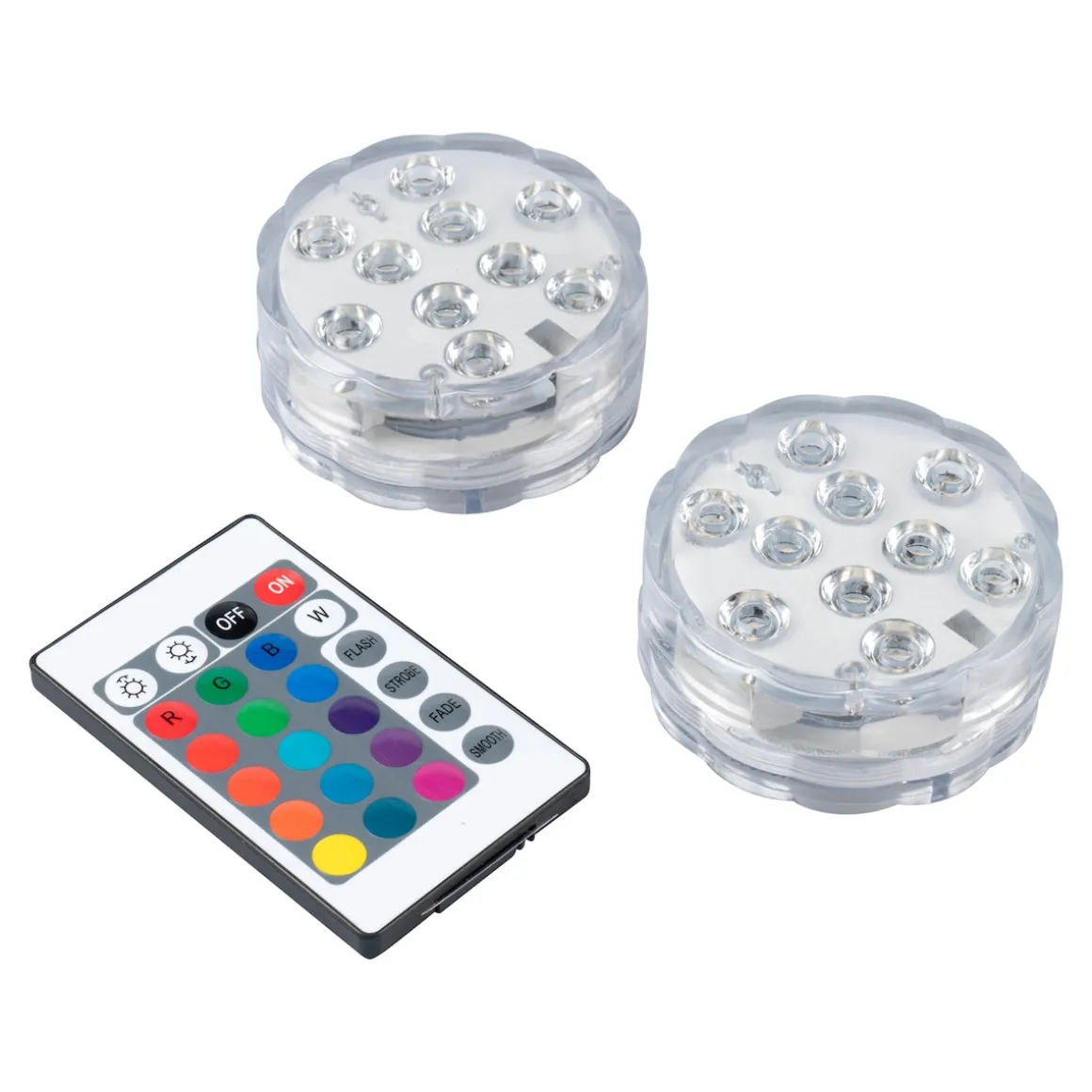 LED-Licht, wasserdicht, 2 Stück