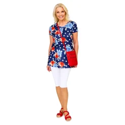 Leggings-Shirt ­„Rosen/Punkte“