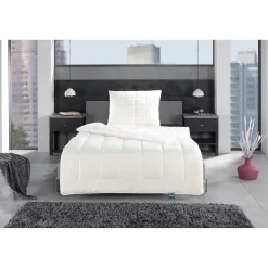 Leichtsteppbett Kontrolliert natürliche Baumwolle 155x220 cm