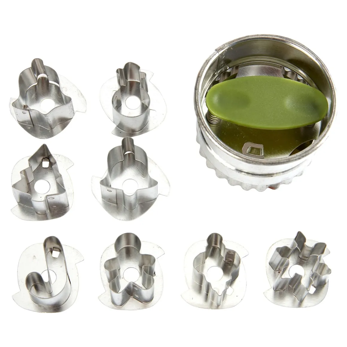 Linzer-Ausstecher "8 in 1", 9-teilig