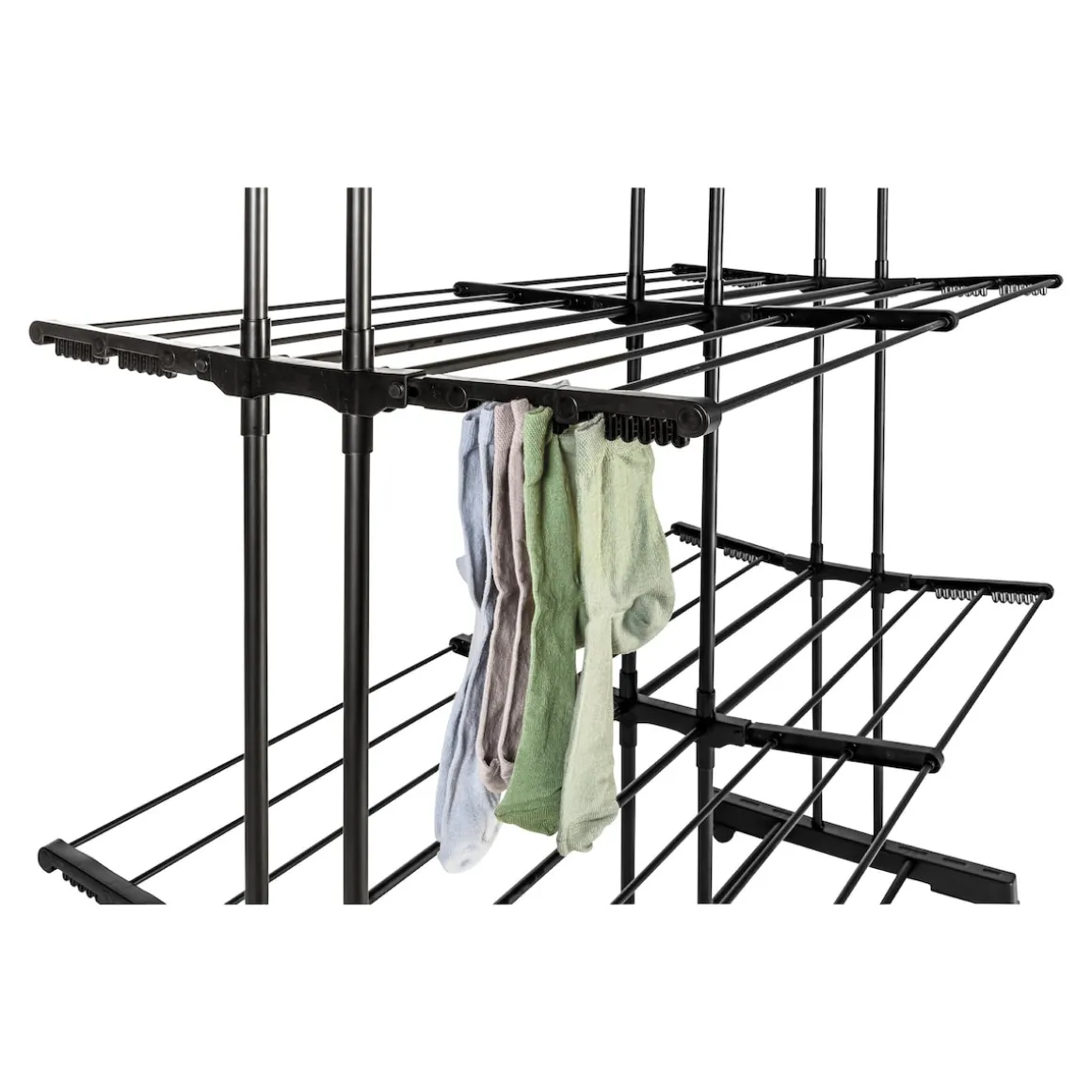 Maxi-Turmwäscheständer, ausziehbar