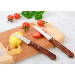 Messerset 2-tlg mit Holzgriff Wibschla 33