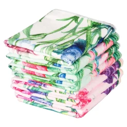 Mikrofaser-Küchentücher „Blumenpracht“, 9 Stück