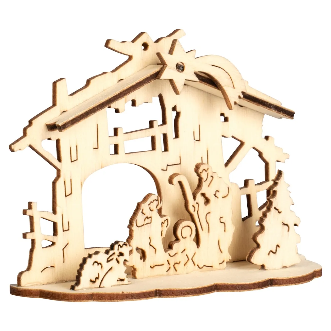 Mini-Krippe zum Hängen und Stellen