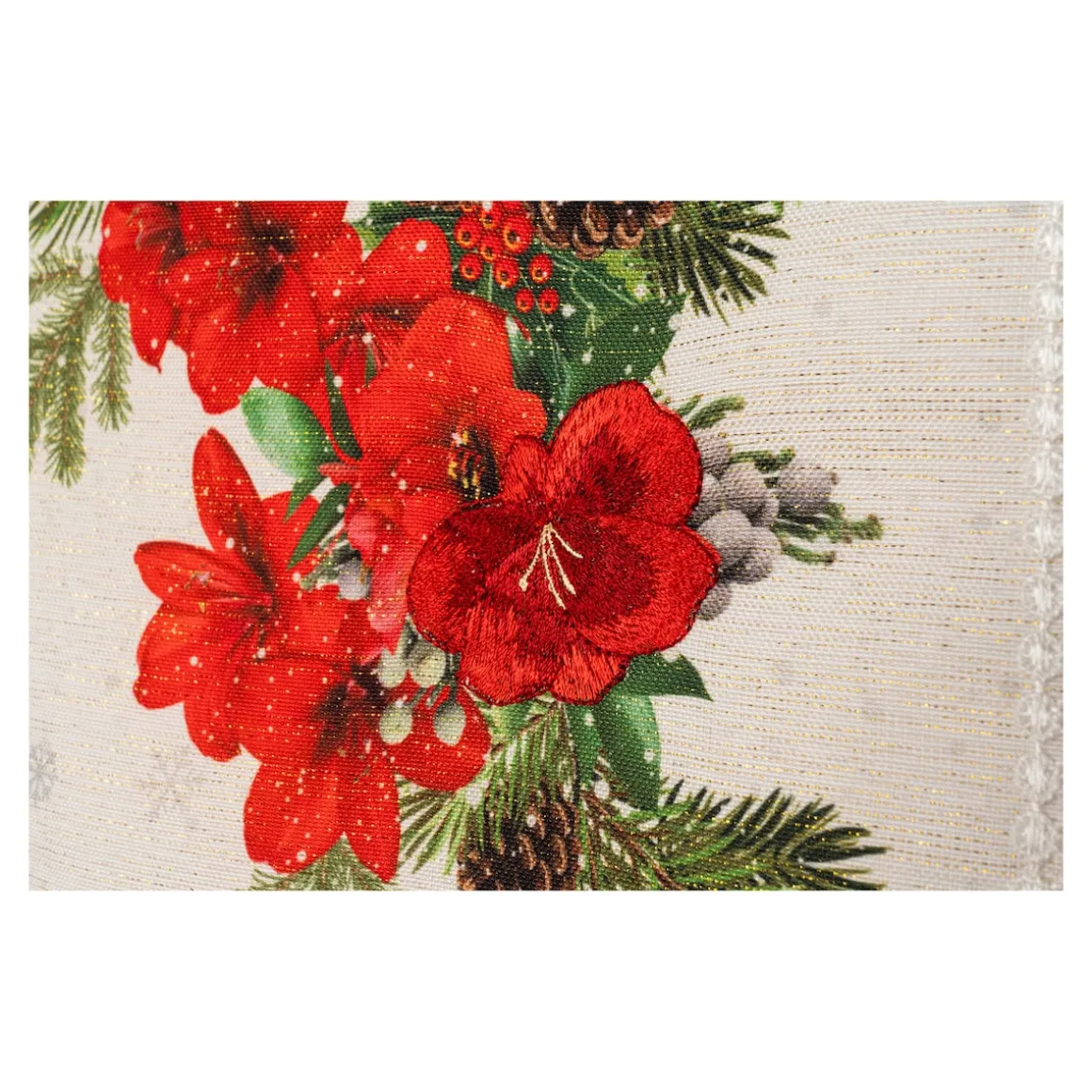 Mitteldecke „Amaryllis“, 85x85 cm