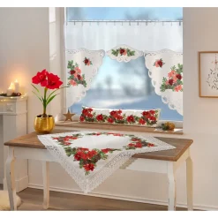 Mitteldecke „Amaryllis“, 85x85 cm