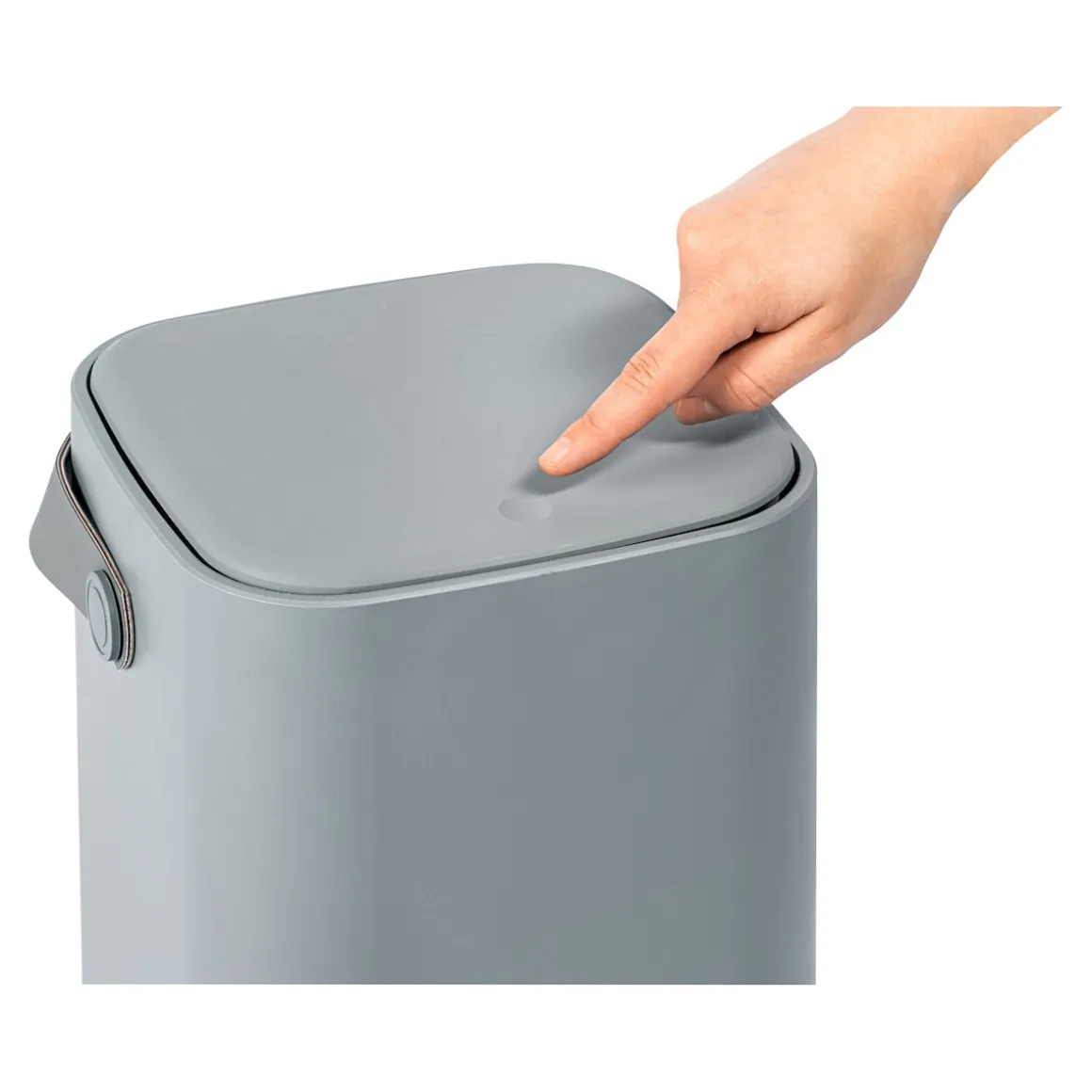 Mülleimer „Stockholm" grau