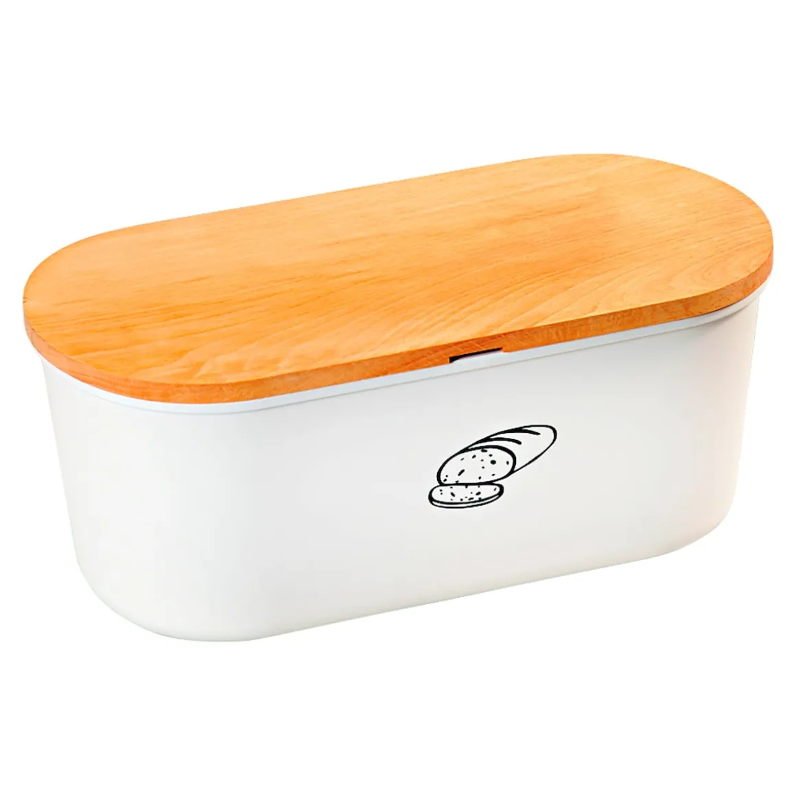 Motiv-Brotbox weiß