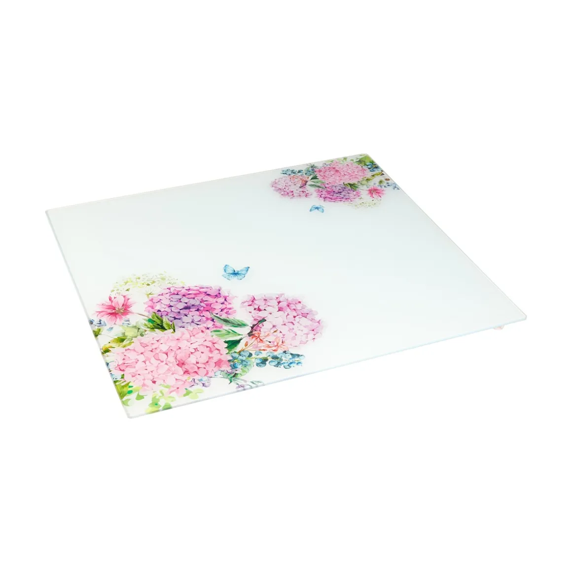 Multi-Herdabdeckplatte "Hortensie"