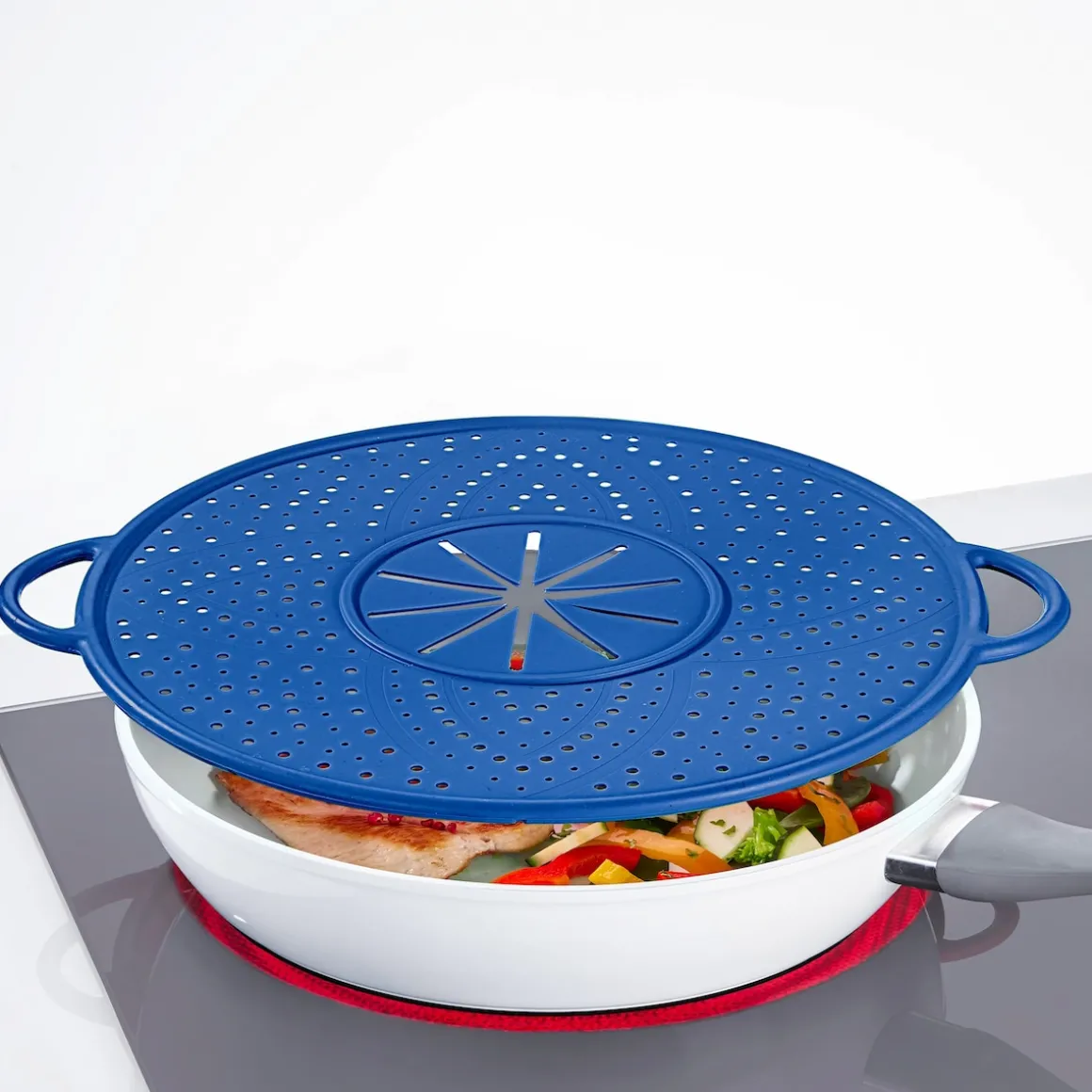 Multi-Küchenhelfer "8 in 1" blau