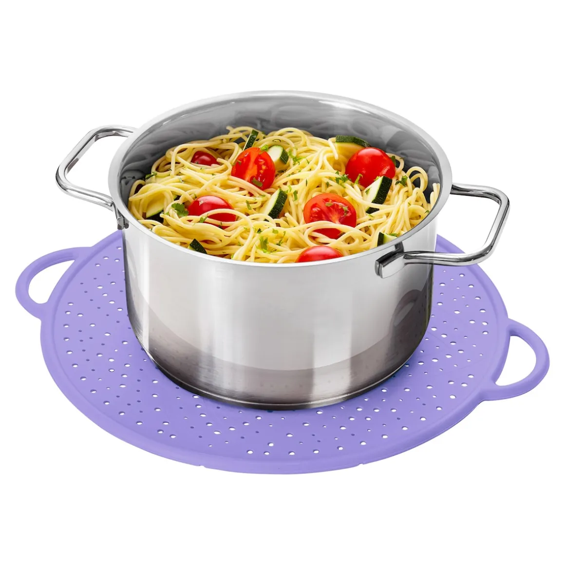 Multi-Küchenhelfer "8 in 1" lila