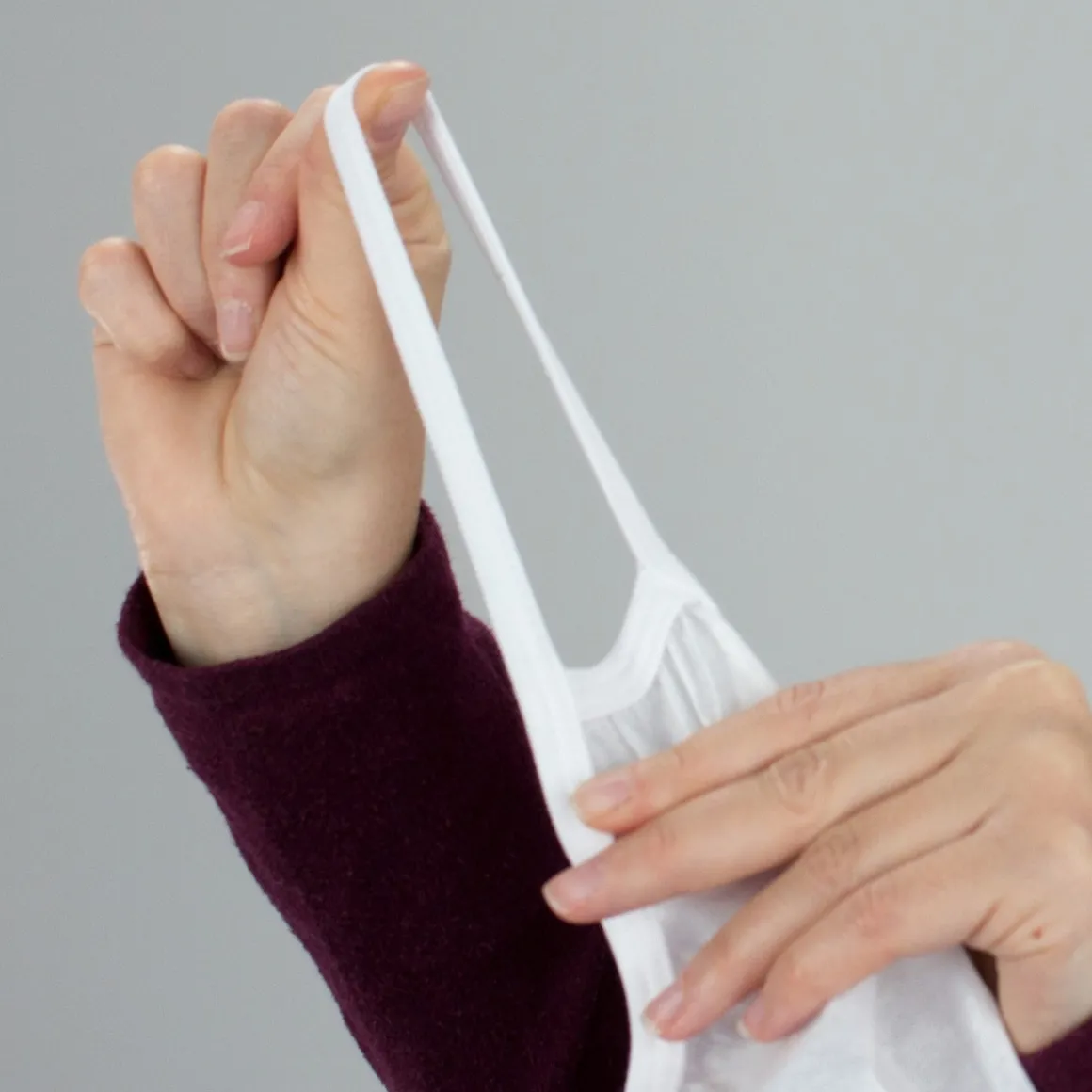 Mund- und Nasenmaske, PO, 4er Pack weiß