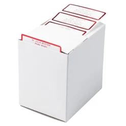 Namensaufkleber "Schrifttyp B" rot