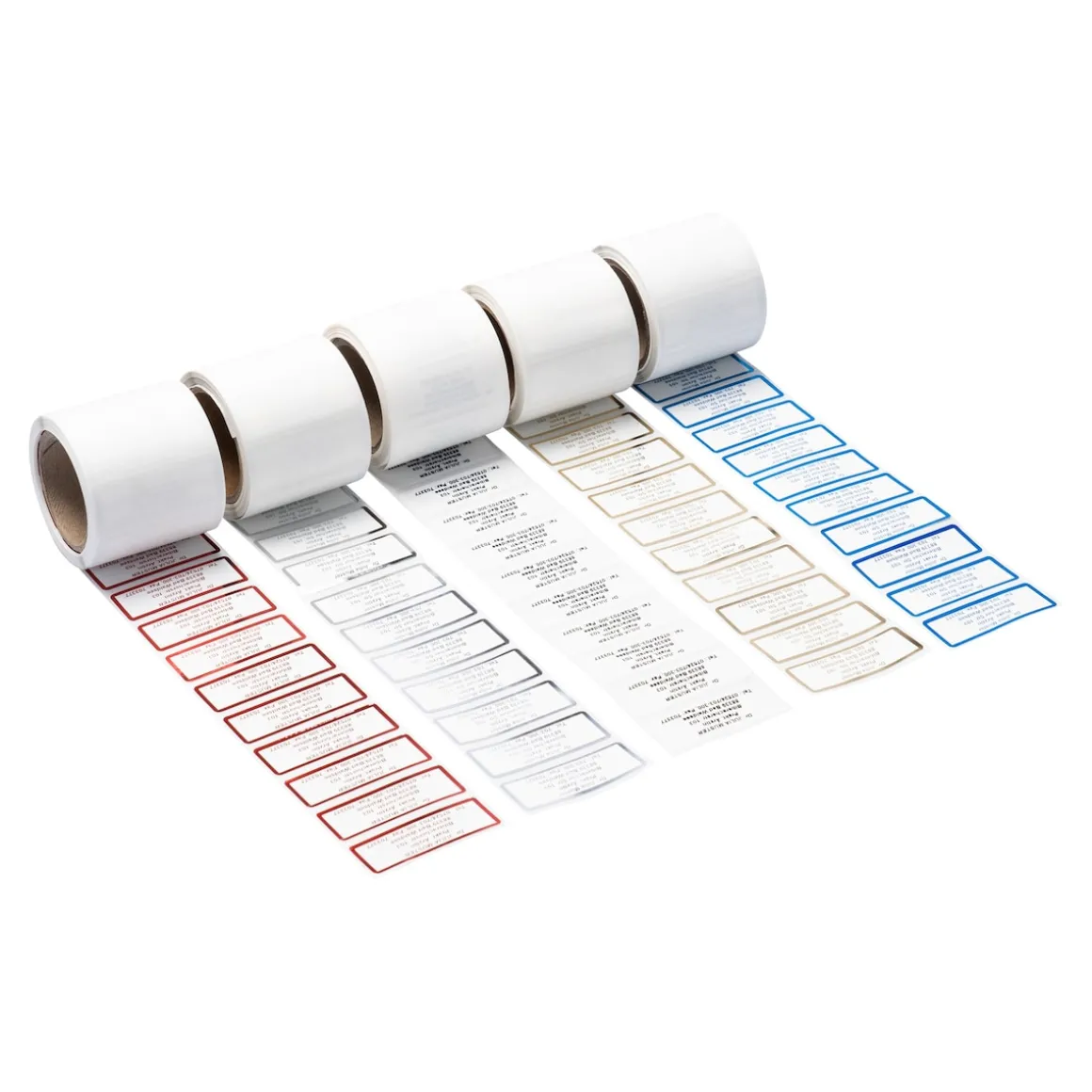 Namensaufkleber "Schrifttyp B" rot