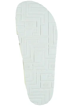 OLIVA Pantoletten hellgel