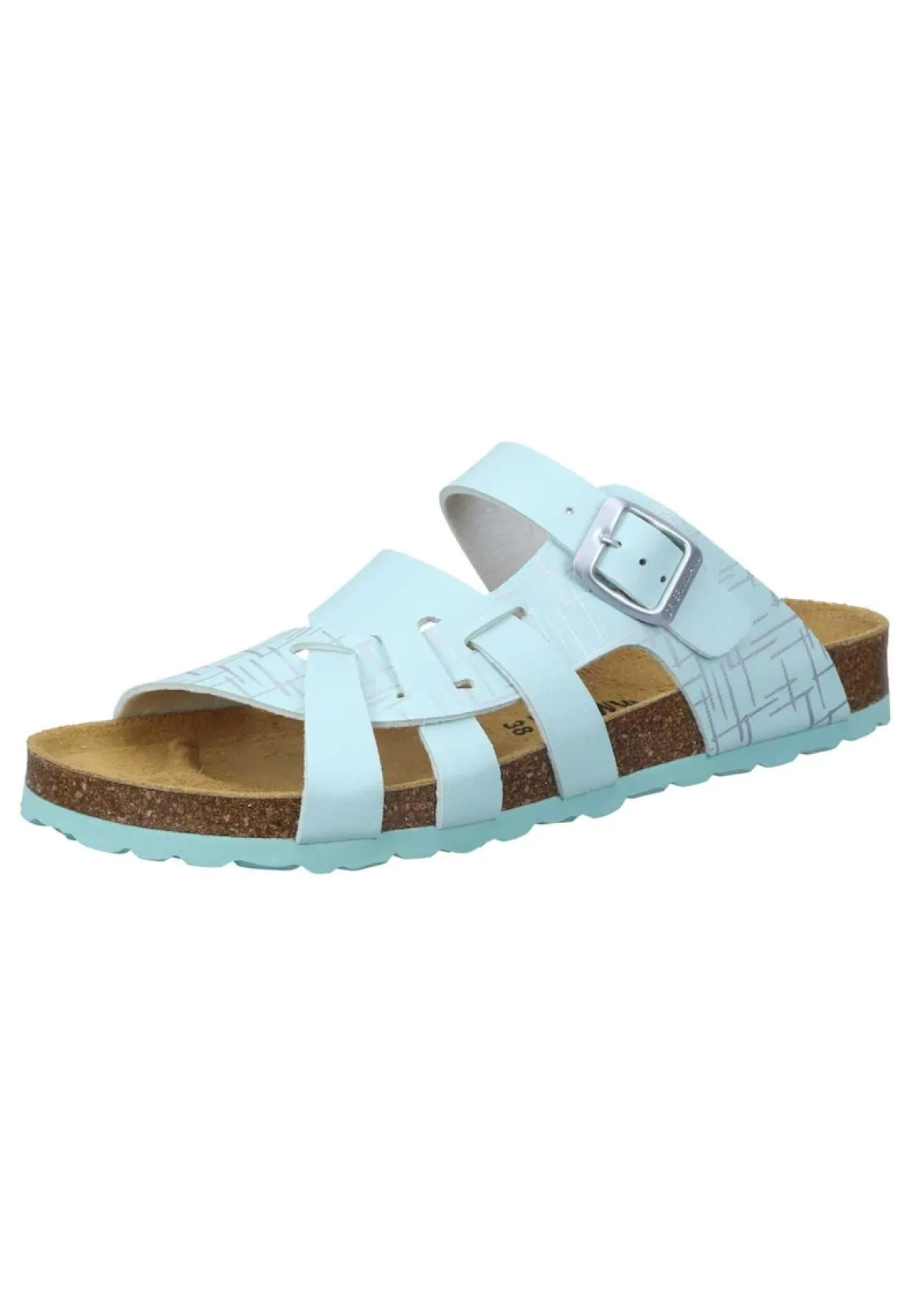 OLIVA Pantoletten hellgrün