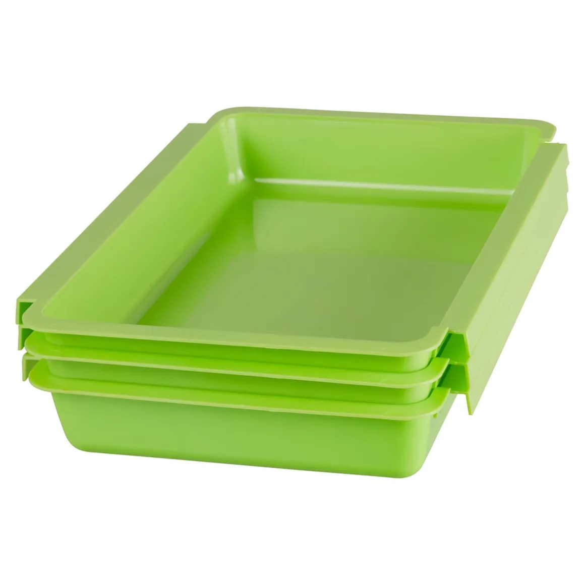 Panierschalen-Set, 3-teilig grün