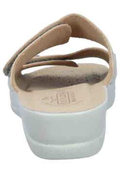 Pantoletten beige