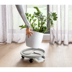 Pflanzenroller mit Auffangfach