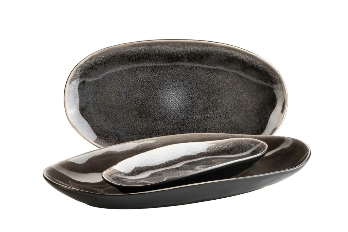 Plattenset, Keramik Niara Organic 3 x Platte