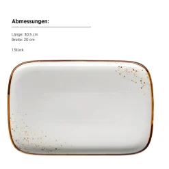 Platten-Set, Porzellan Pintar